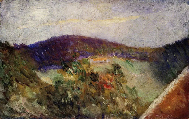 Utsikt från Hauketo - Edvard Munch