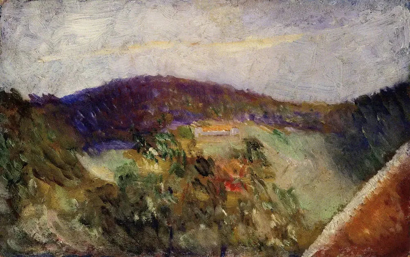 Utsikt från Hauketo - Edvard Munch