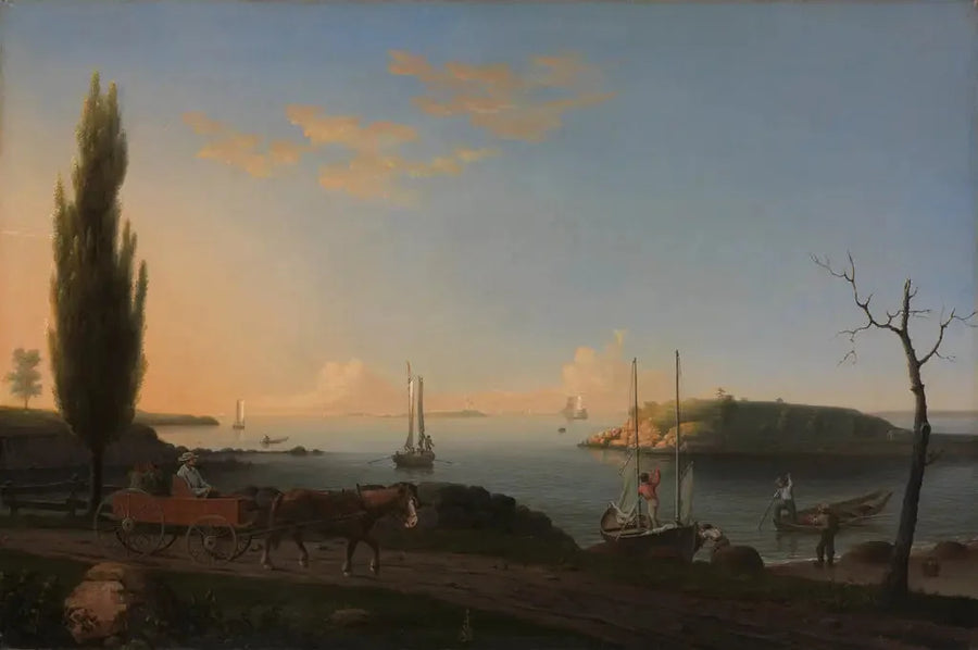 Utsikt från Kettle Cove, Manchester-by-the-Sea - Fitz Henry Lane