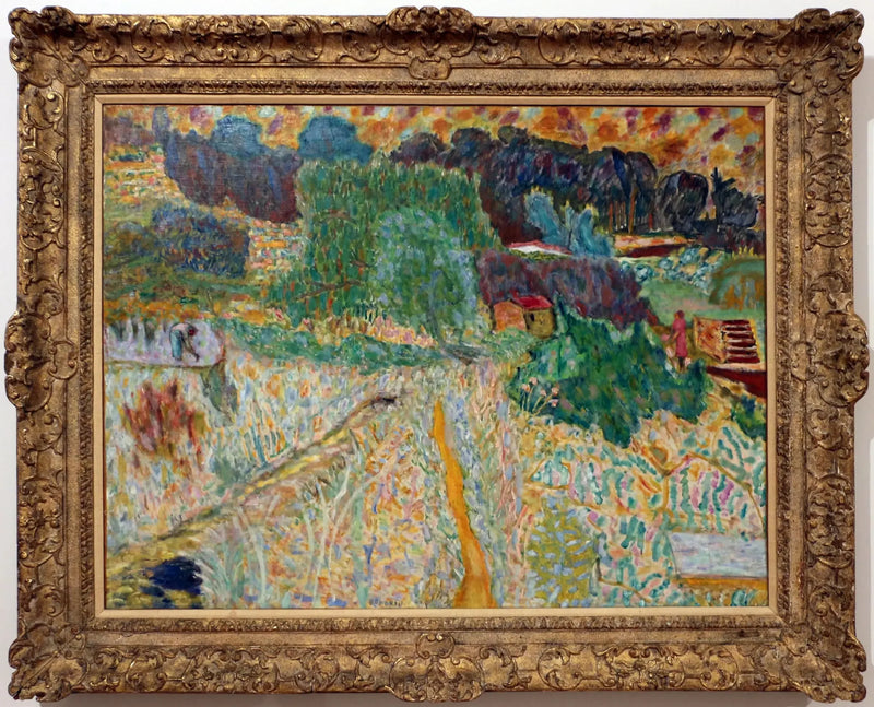 Utsikt från konstnärens ateljé, Le Cannet - Pierre Bonnard