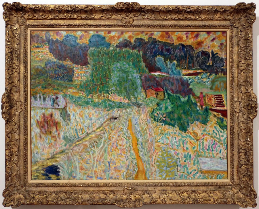 Utsikt från konstnärens ateljé, Le Cannet - Pierre Bonnard