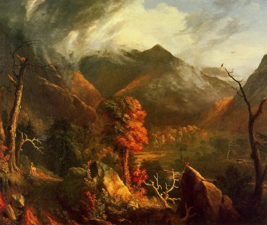 Utsikt över de Vita Bergen - Thomas Cole