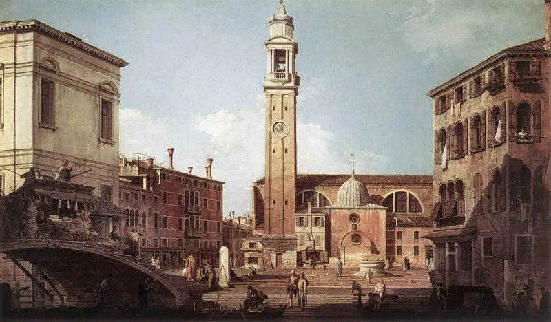 Utsikt över lägret av de heliga apostlarna - Canaletto