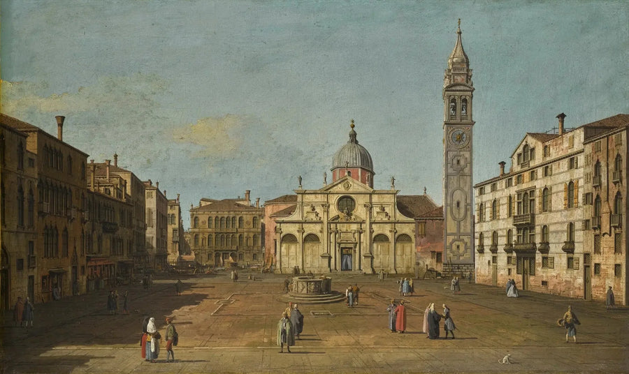 Vy av Campo Santa Maria Formosa - Canaletto