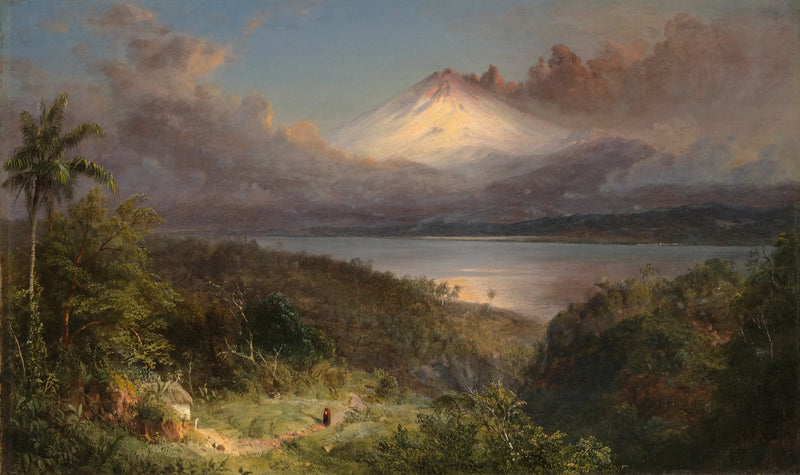 Utsikt över Cotopaxi - Frederic Edwin Church