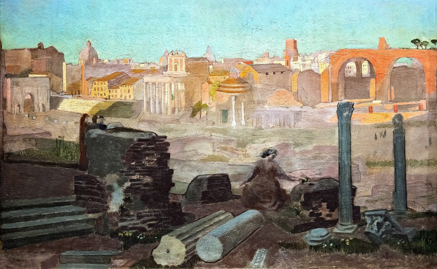 Utsikt över Forum - Maurice Denis