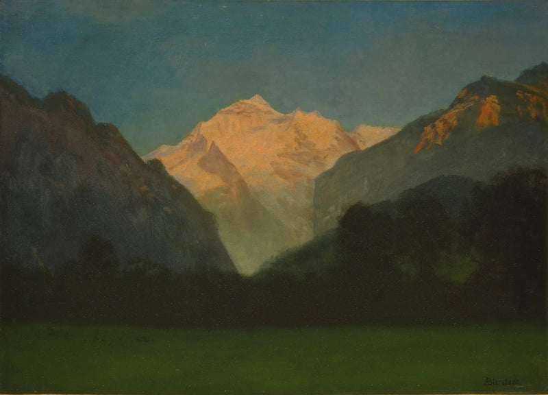 Vy över Glaciärparken - Albert Bierstadt