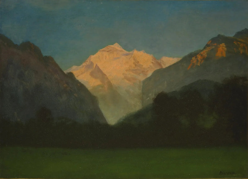Vy över Glaciärparken - Albert Bierstadt
