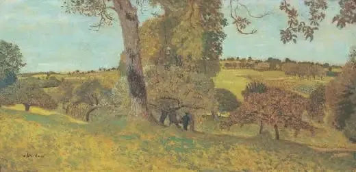 Utsikt i Schweiz - Édouard Vuillard