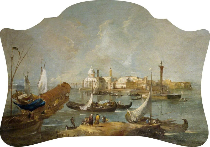 Fantasifull vy av Venedig - Francesco Guardi