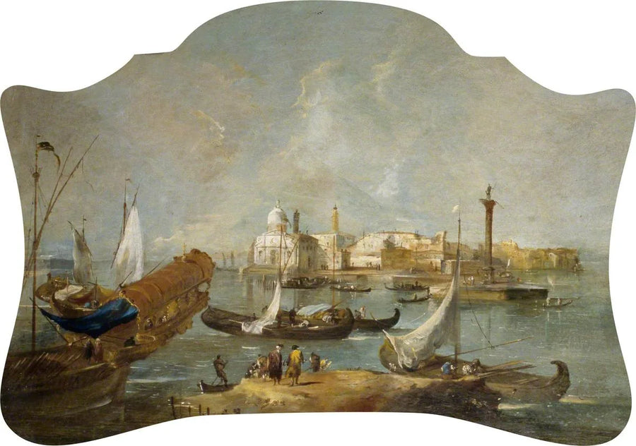 Fantasifull vy av Venedig - Francesco Guardi