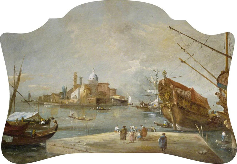 Fantasifull vy av Venedig - Francesco Guardi
