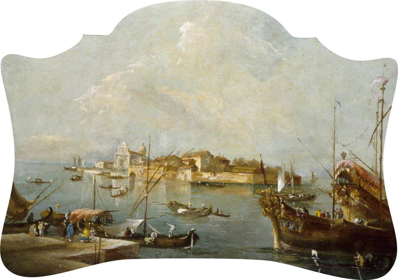 Fantasifull vy av Venedig - Francesco Guardi