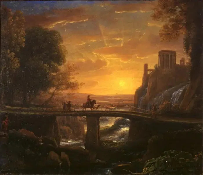 Fantasibilder av Tivoli - Claude Lorrain