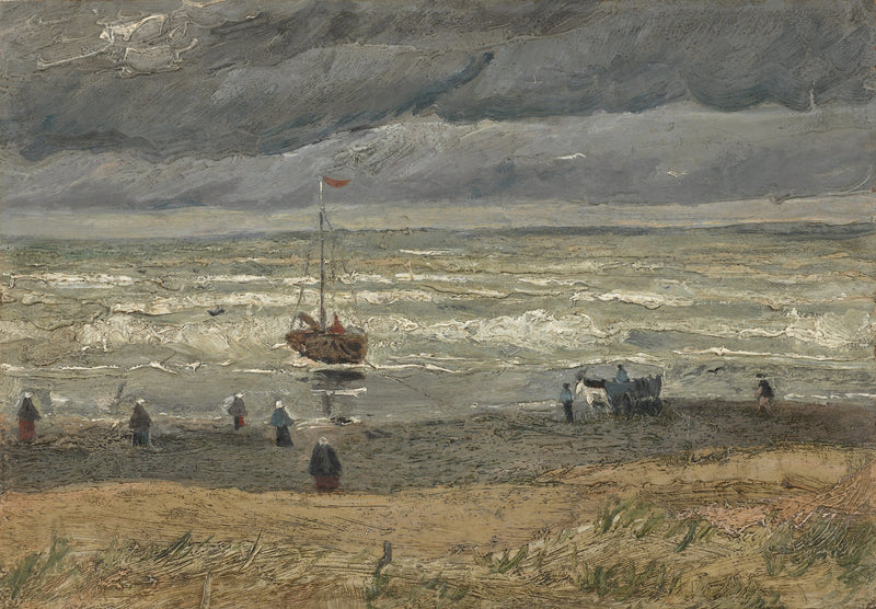 Utsikt över havet i Scheveningen - Vincent van Gogh
