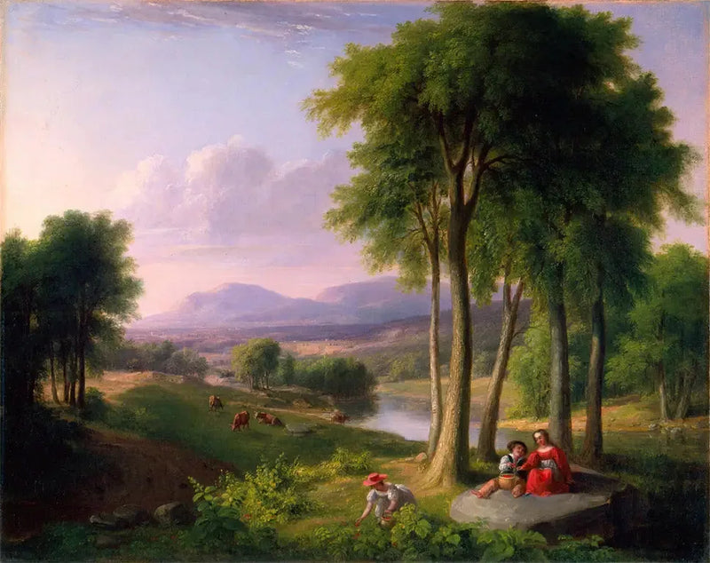 Utsikt nära Rutland, Vermont - Asher Brown Durand
