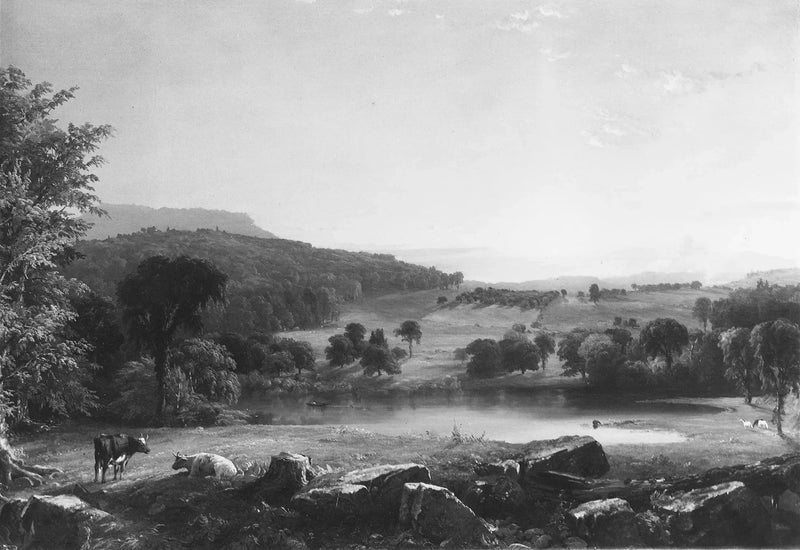 Utsikt nära Sherburne, Chenango County, New York - Jasper Francis Cropsey