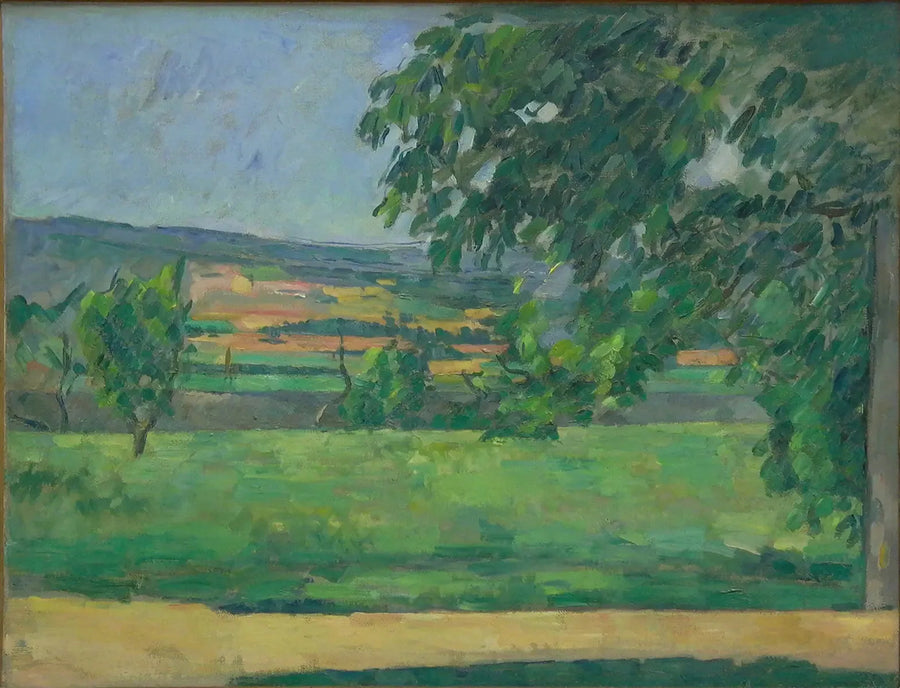Vy tagen från Jas de Bouffan - Paul Cézanne