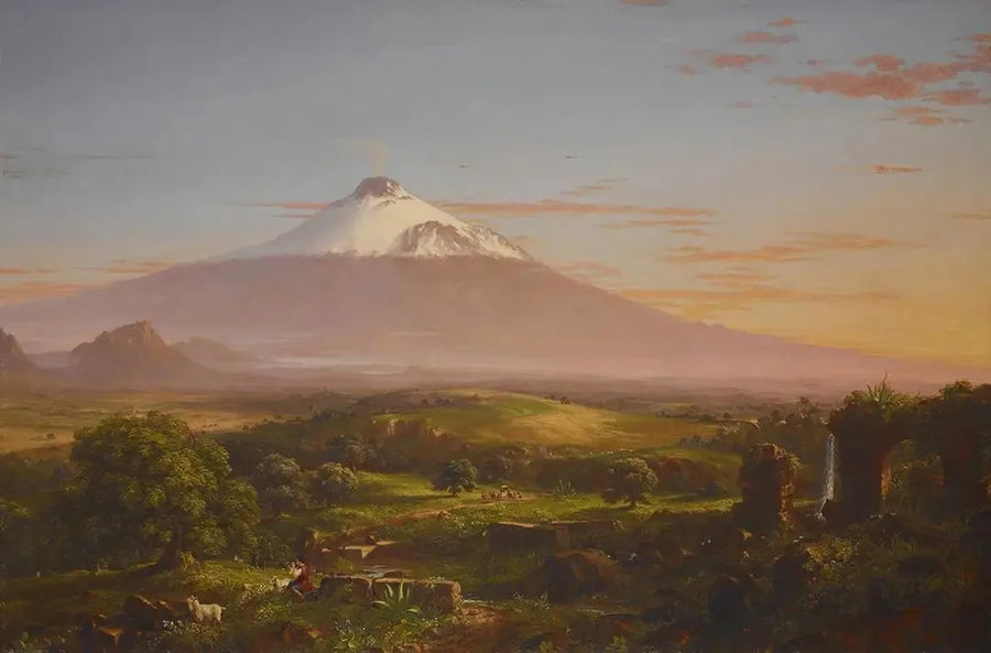 Utsikt över Etna - Thomas Cole