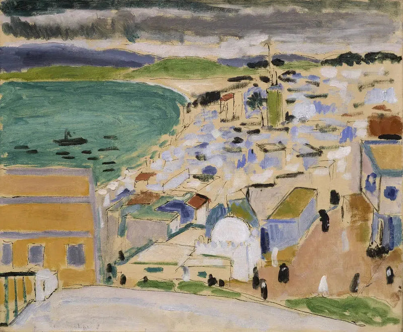 Utsikt över Tangierbukten - Henri Matisse