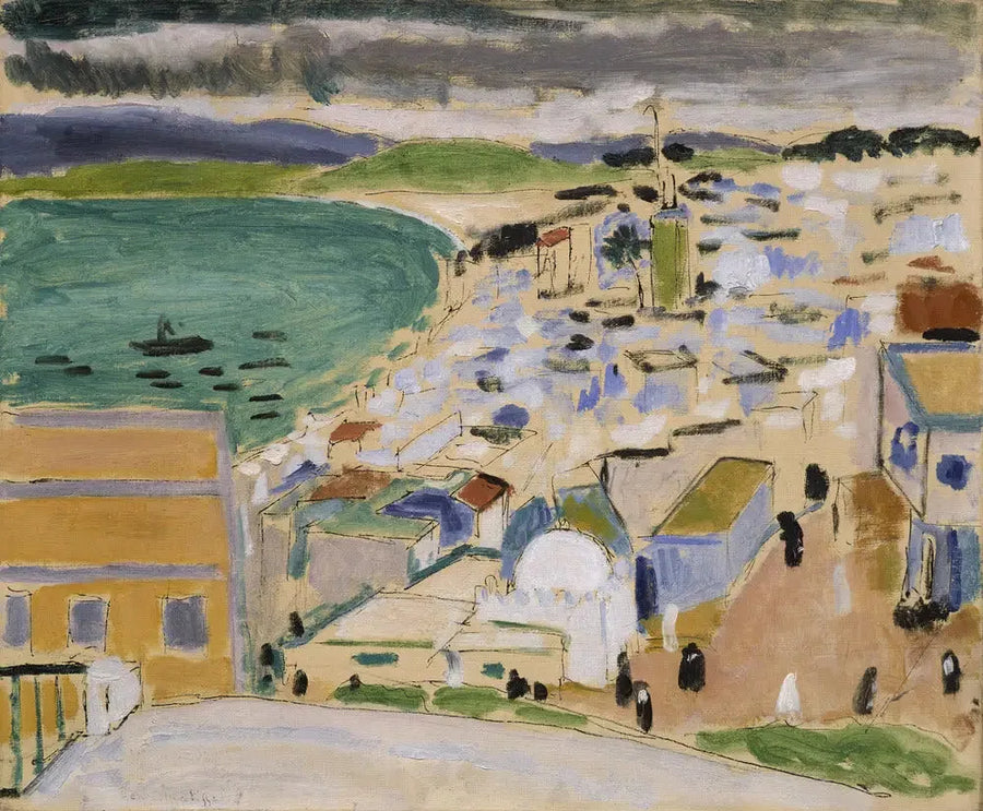 Utsikt över Tangierbukten - Henri Matisse