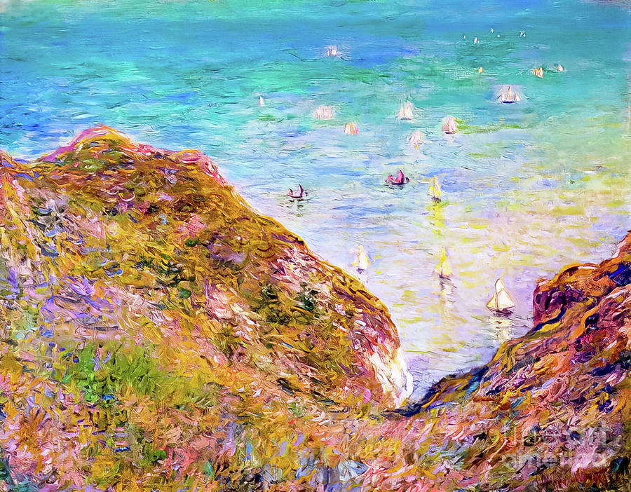 Utsikt över havet - Claude Monet