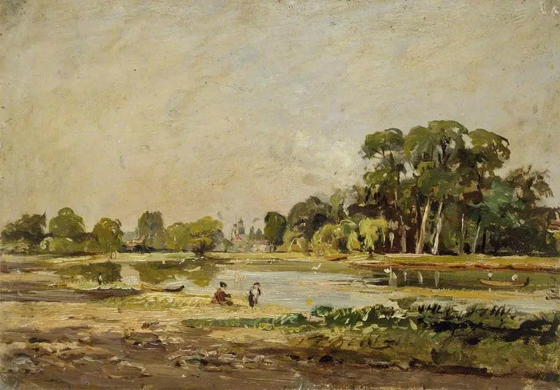 Utsikt över Themsen vid Twickenham - John Constable