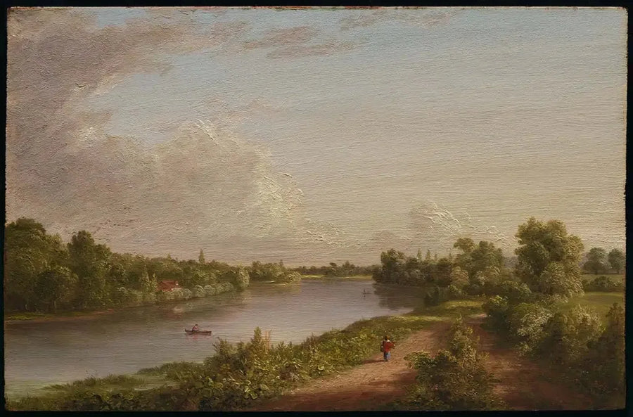 Utsikt över Themsen - Thomas Cole