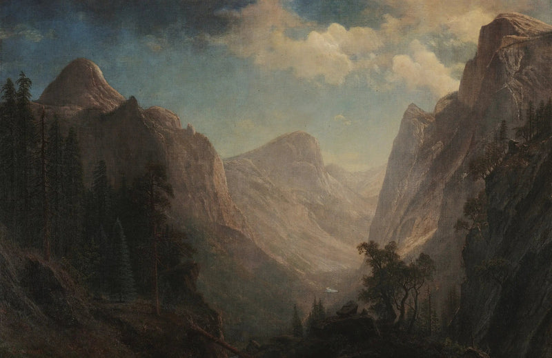 Utsikt över Yosemite-dalen - Albert Bierstadt