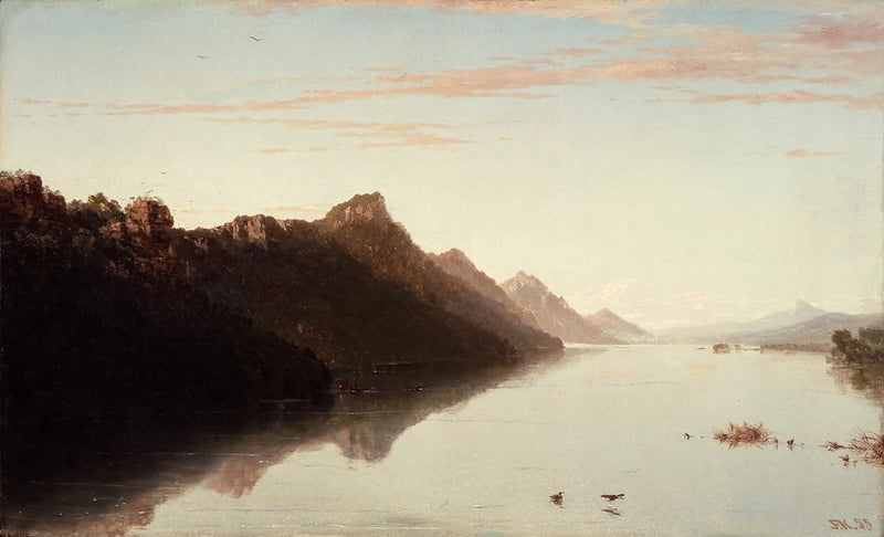 Utsikt över den övre Mississippi - John Frederick Kensett
