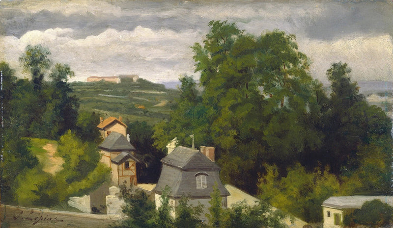 Vy över omgivningarna runt Caen - Stanislas Lépiné