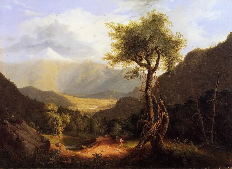Utsikt över de Vita Bergen - Thomas Cole