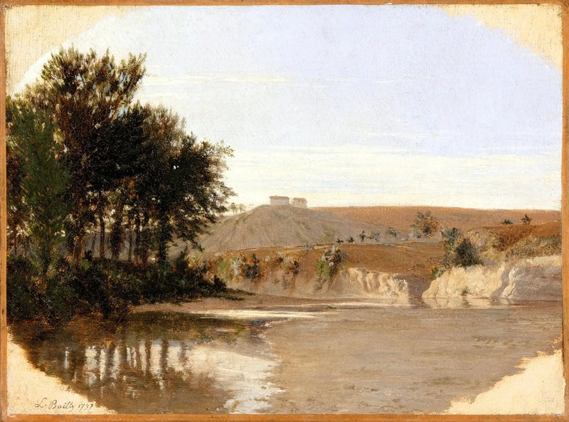 Utsikt över en sjö - Louis-Léopold Boilly