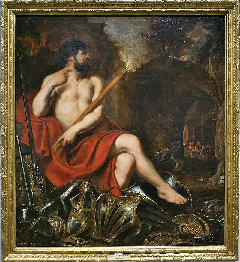 Vulcan och elden - Peter Paul Rubens