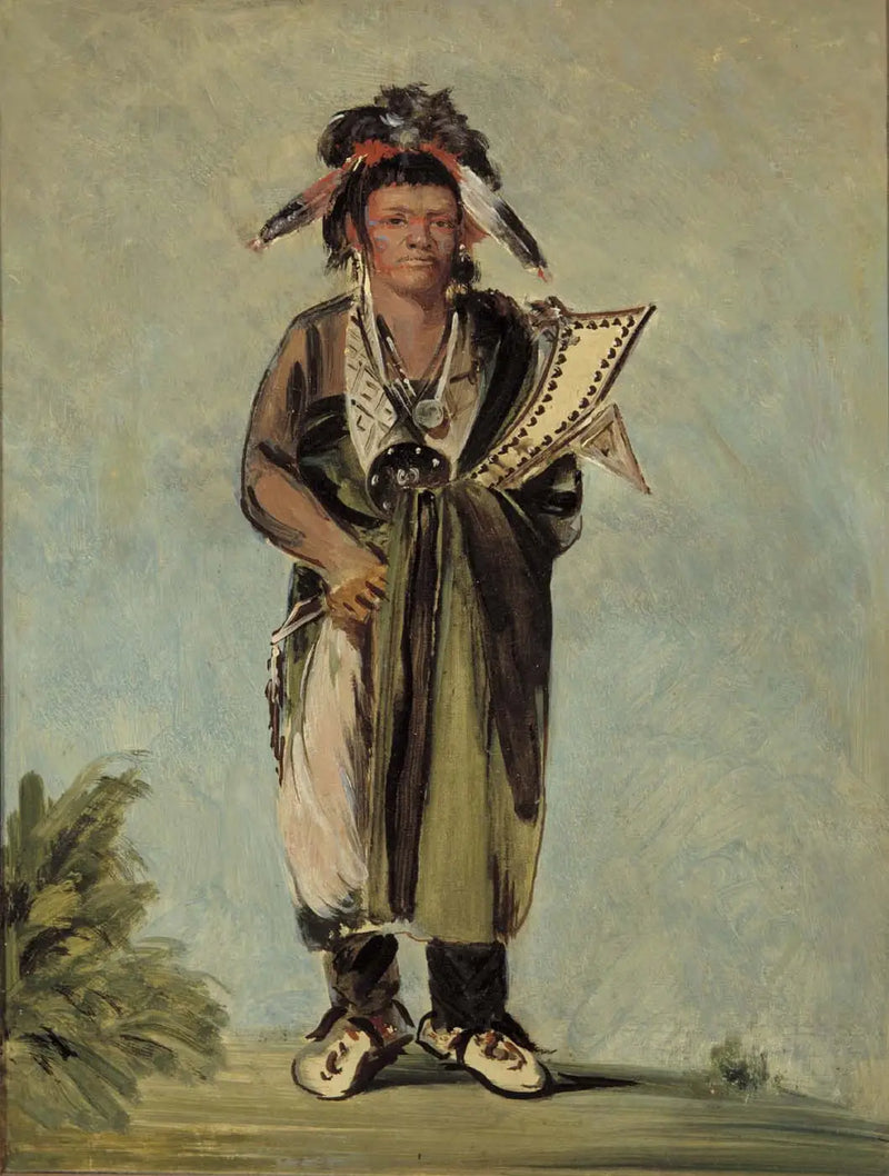 Wah-kón-ze-kaw, Ormen - George Catlin