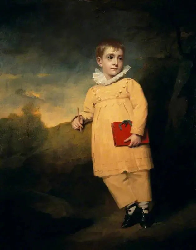 Walter Ross, verksam omkring 1822 ['Den gula pojken'] - Henry Raeburn
