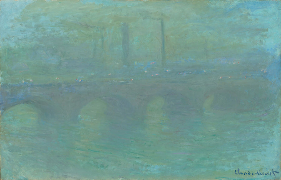Waterloo Bridge, Londres, au crépuscule - Claude Monet