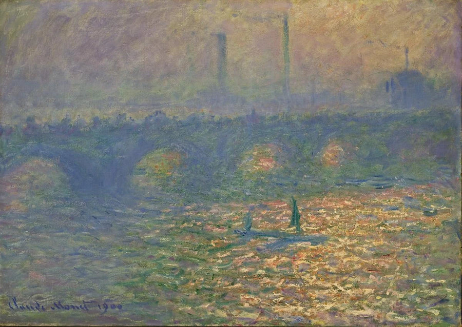 Waterlooplatsen - Claude Monet