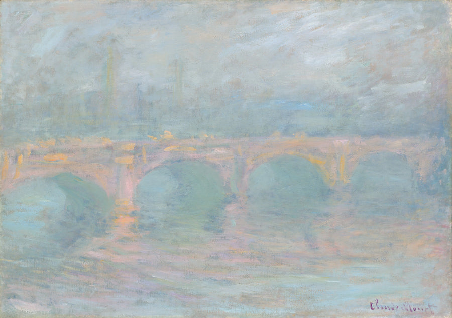 Waterlooplatsen - Claude Monet