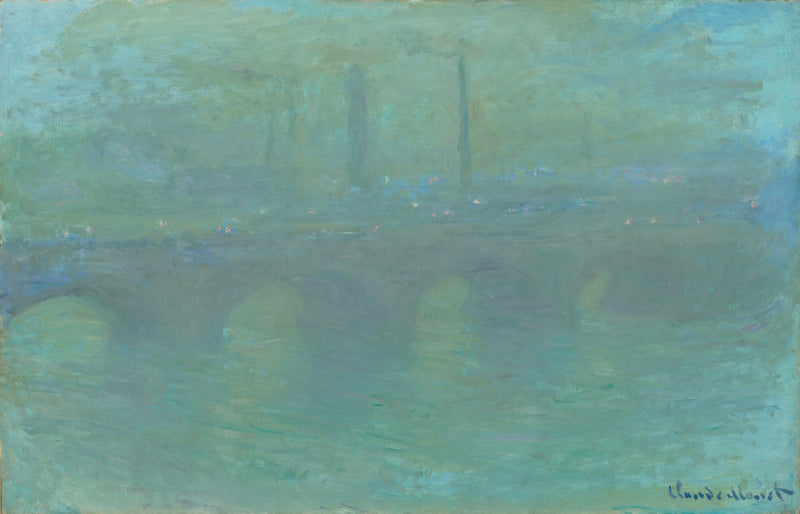 Waterlooplatsen - Claude Monet