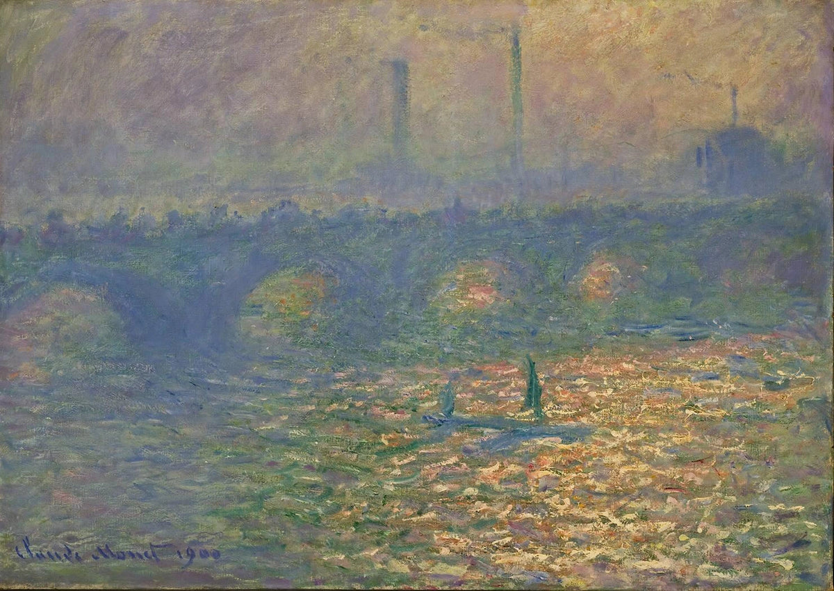 Waterloo Bridge W1555 - Claude Monet