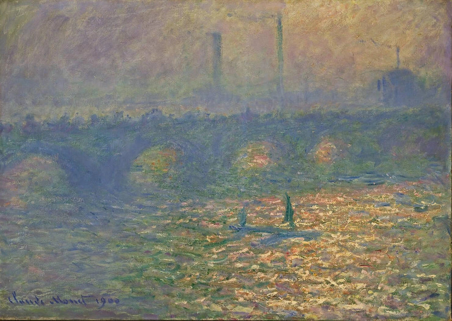 Waterlooplatsen - Claude Monet