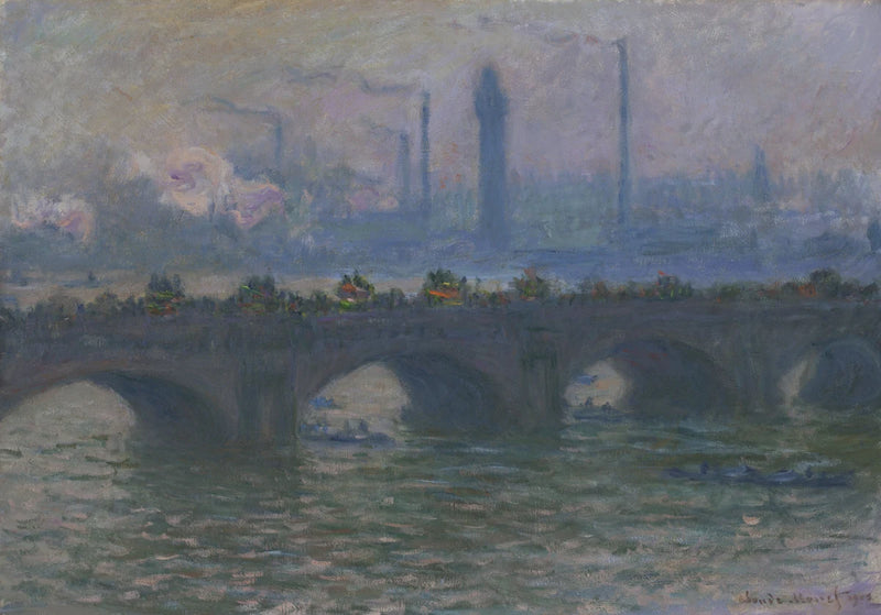 Waterlooplatsen - Claude Monet