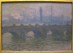 Waterloo Bridge, Worcester version - Claude Monet