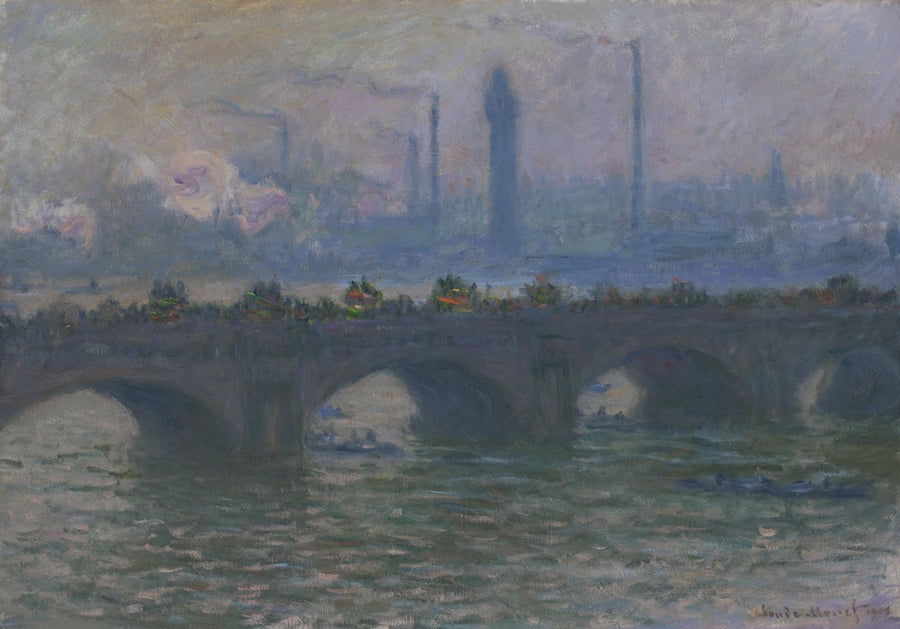 Waterlooplatsen - Claude Monet