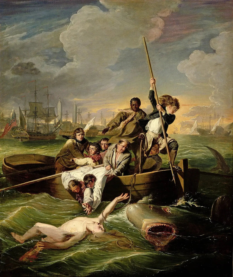 Watson och hajen - John Singleton Copley