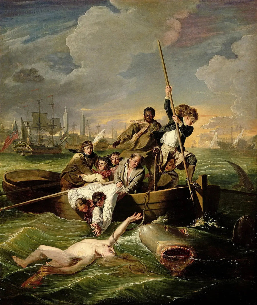 Watson och hajen - John Singleton Copley