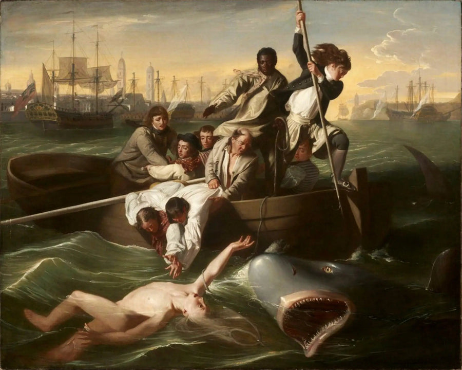 Watson och hajen - John Singleton Copley