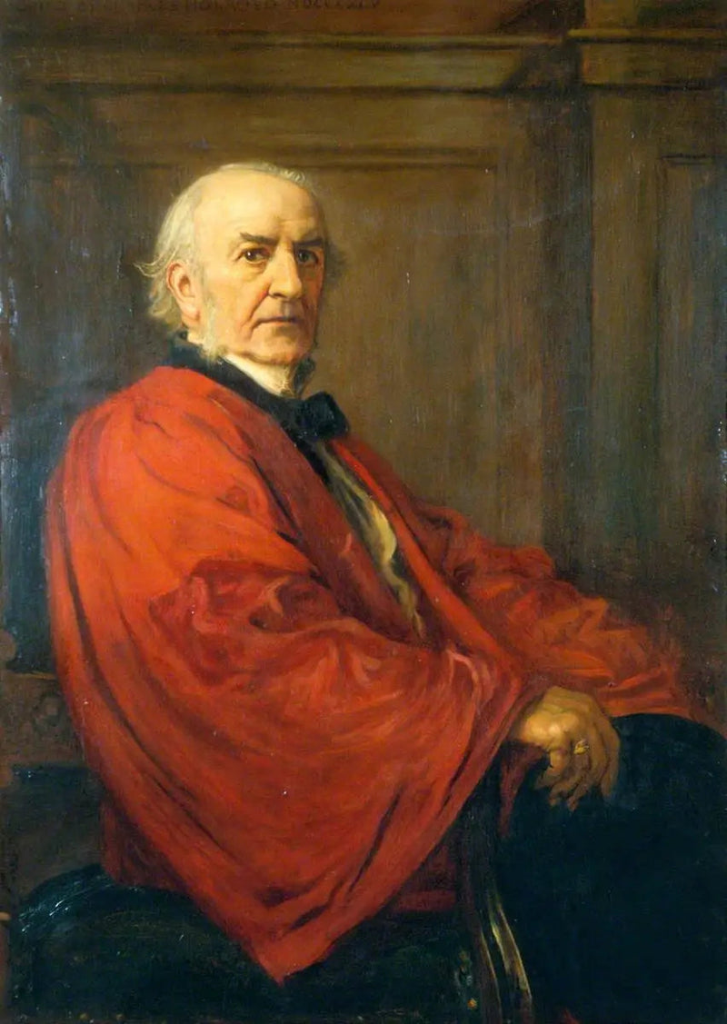 William Ewart Gladstone (1809–1898), premiärminister - John Everett Millais