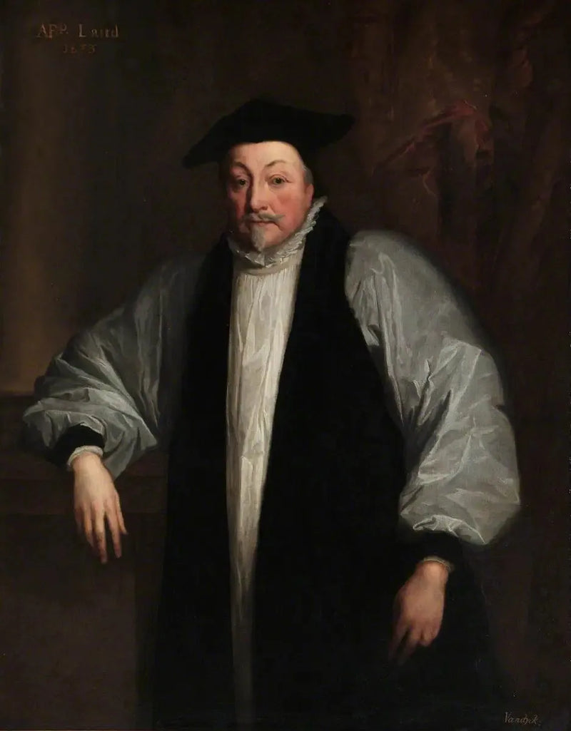 William Laud (1573–1645), ärkebiskop av Canterbury - Antoine van Dyck